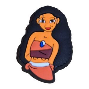 Moana Croc Shoe Charms | Cartoon Jibbitz Style Accessories | Fits Crocs Disney